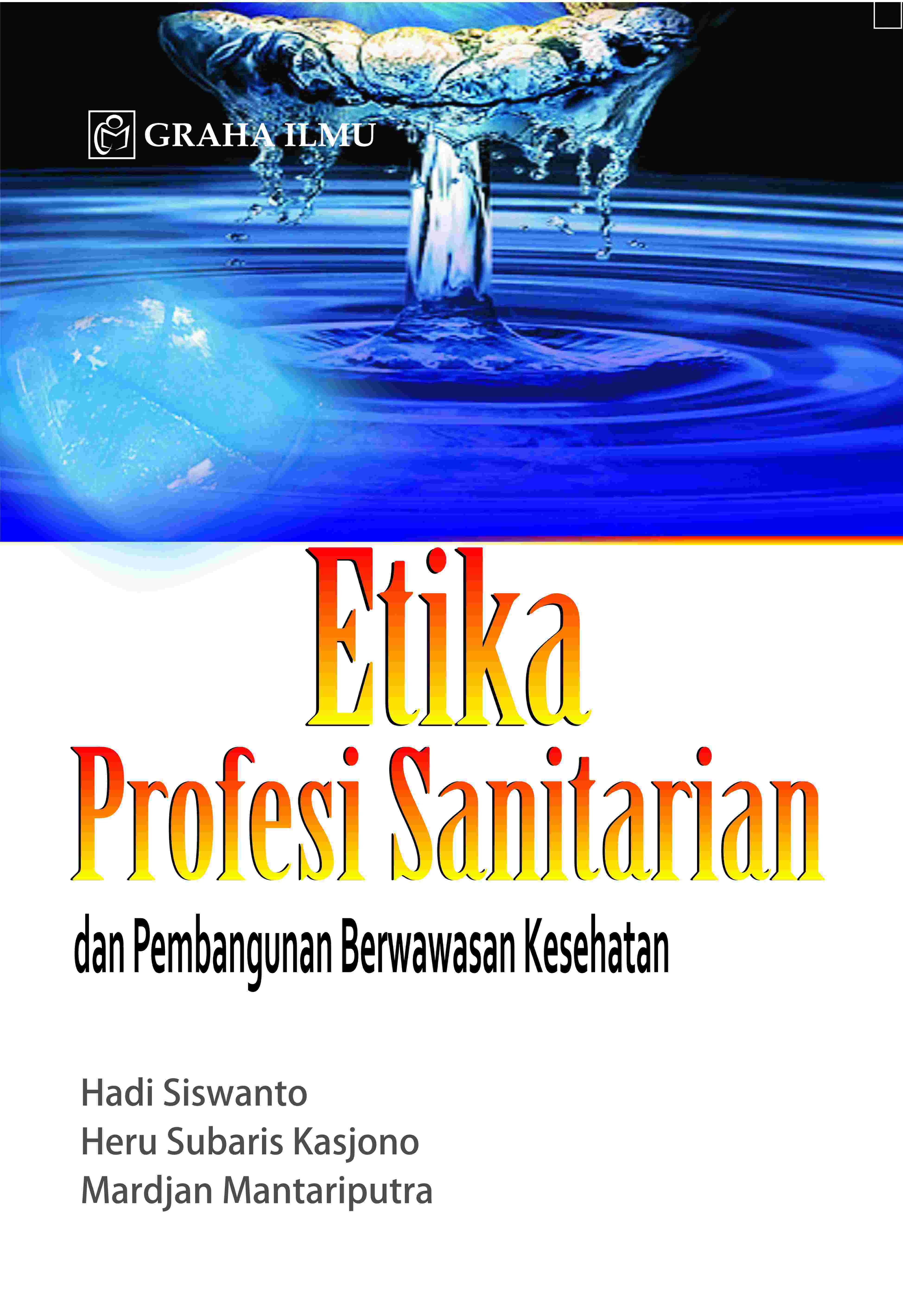 Sampul buku Etika Profesi Sanita...