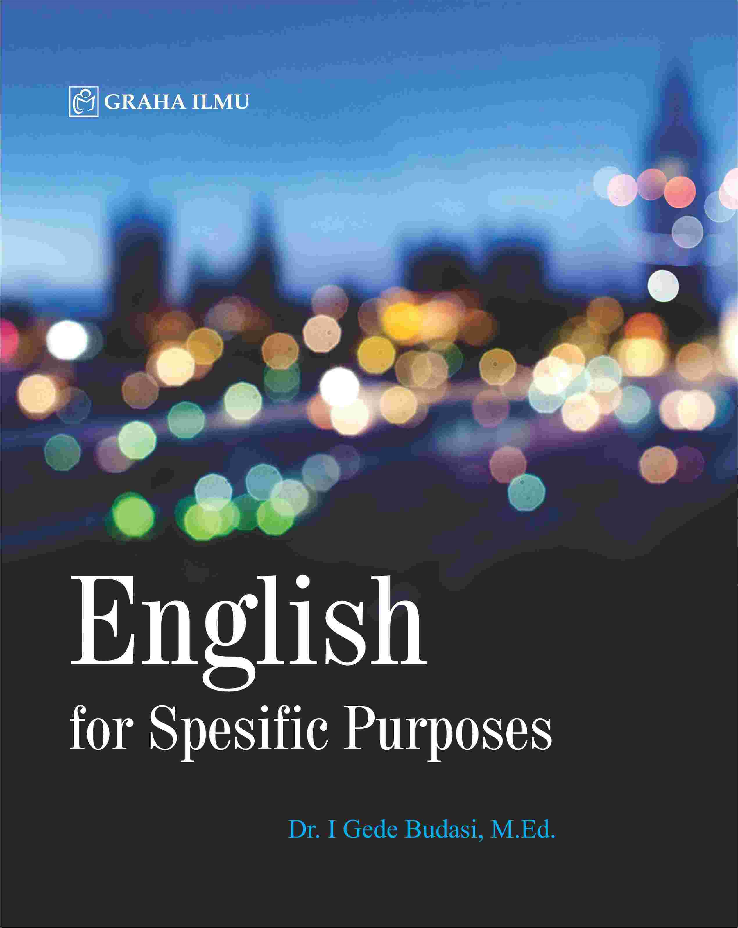 Sampul buku English for Spesific...